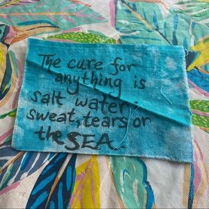 Patch, DYI “The Cure for Anything is NaCl (aq)”